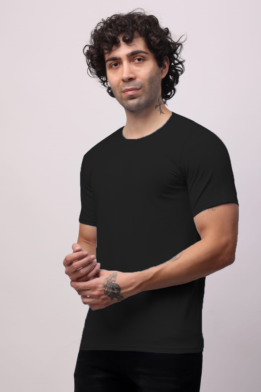 MENS DARK BLUE T-SHIRT